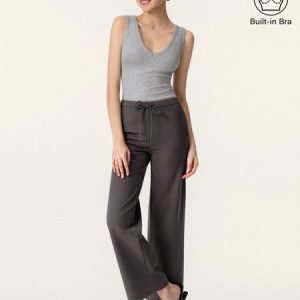 Stretchy V-neck Cotton New Airy Bra Tank