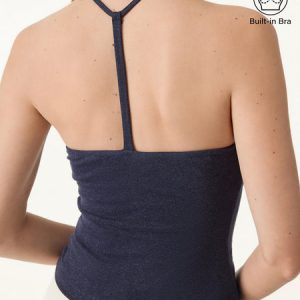 Soft Linen Luxe V-neck T-back Airy Bra Tank