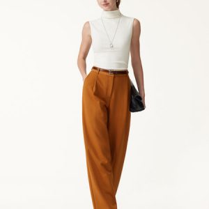 Eco-Mousse® Mock Neck Sleeveless Bra Top